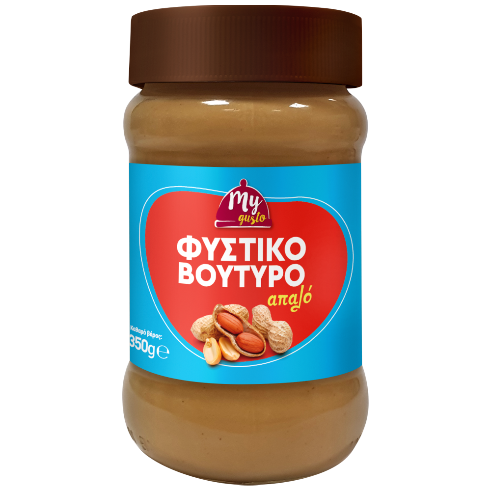 My Gusto Φυστικοβούτυρο Απαλό 350 gr