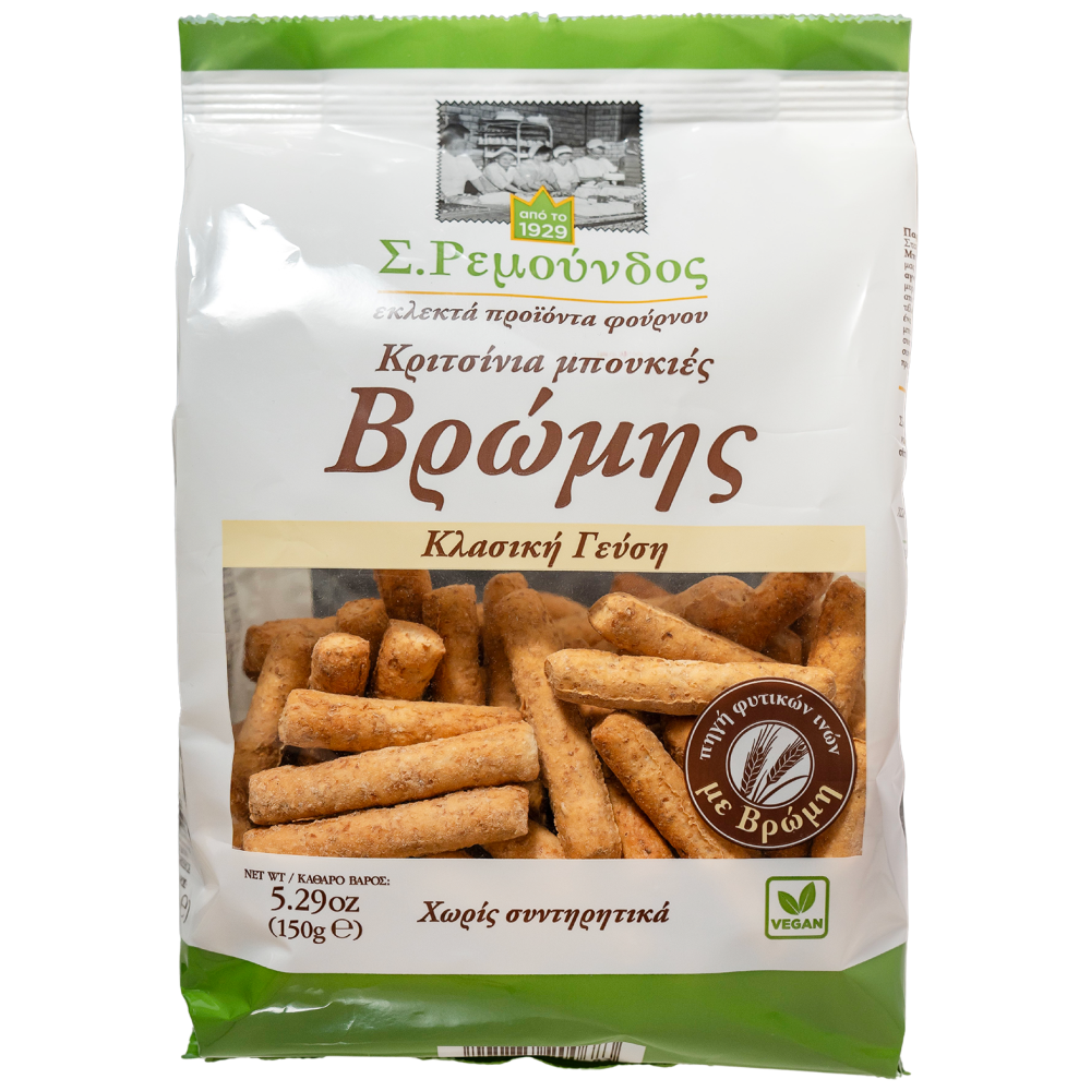 Ρεμούνδος Κριτσίνια Μπουκιές Βρώμης 150gr