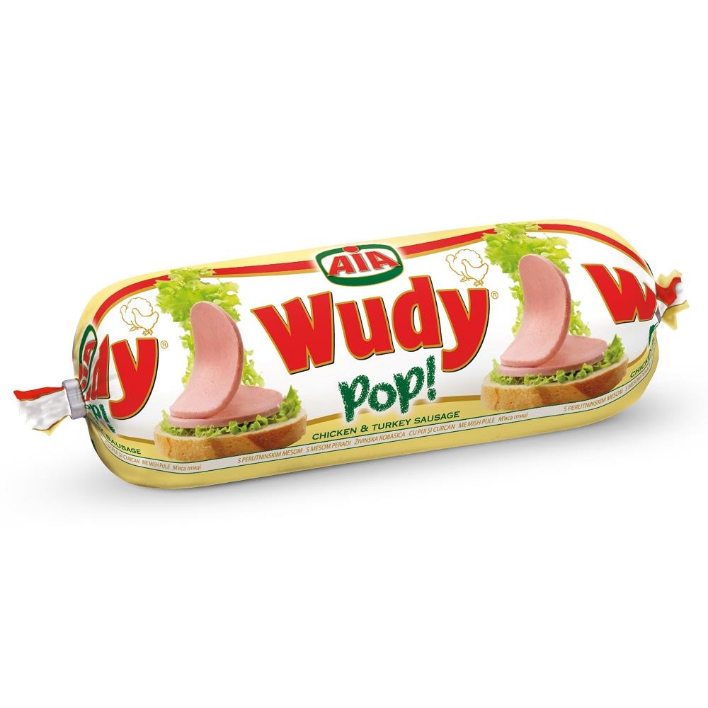 Wudy Pop Παριζάκι Γαλοπούλα &Κοτόπουλο Χωρίς Γλουτένη 500gr