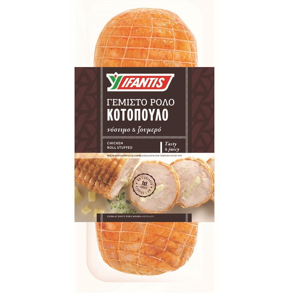 Υφαντής Ρολό Κοτόπουλο Ελληνικό Γεμιστό Κατεψυγμένο Τιμή Κιλού
