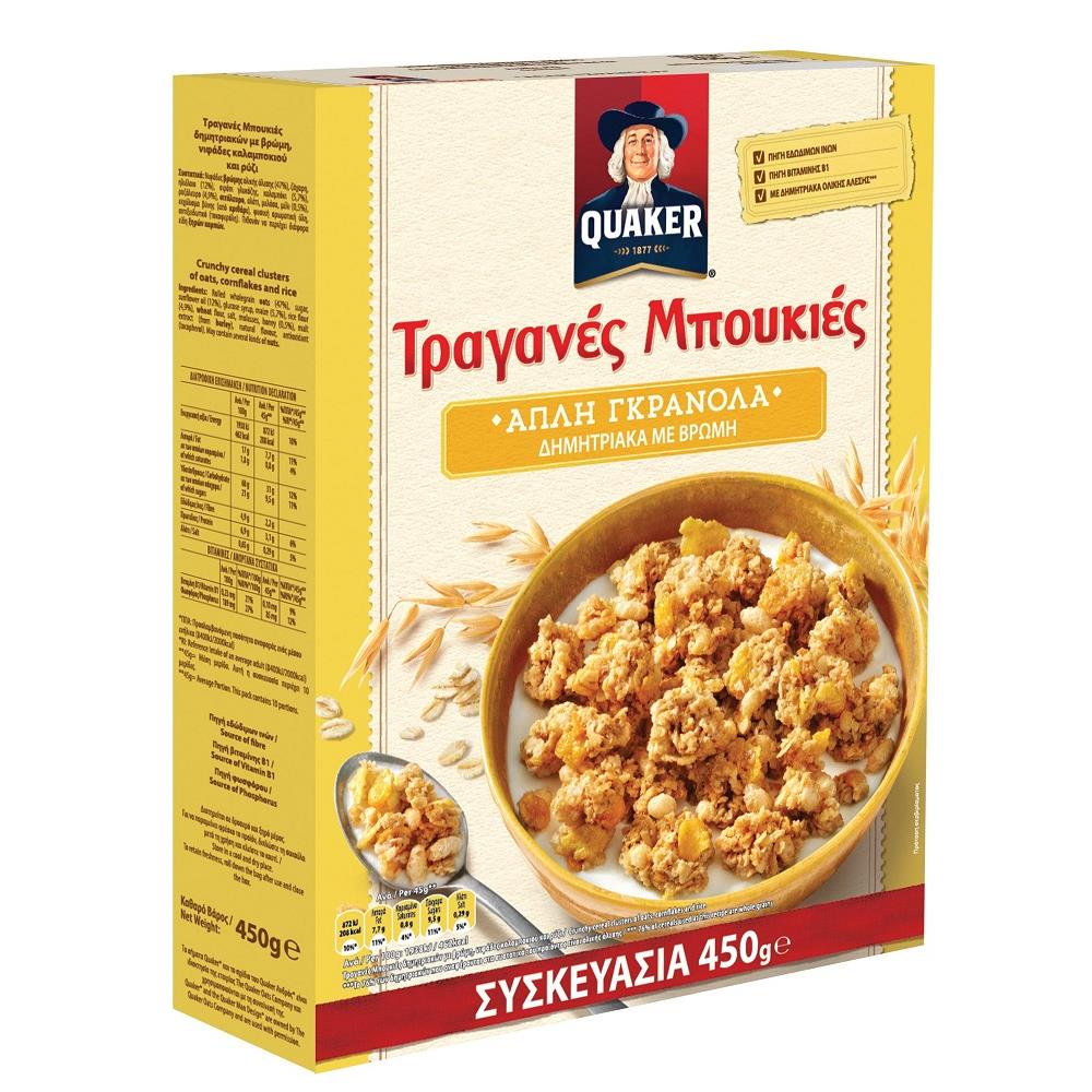 Quaker Τραγανές Μπουκιές 450gr