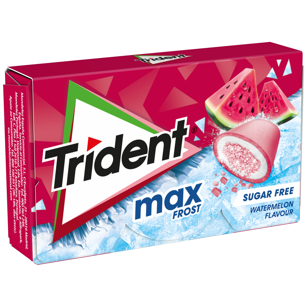 Trident Max Frost Τσίχλα Καρπούζι 20gr