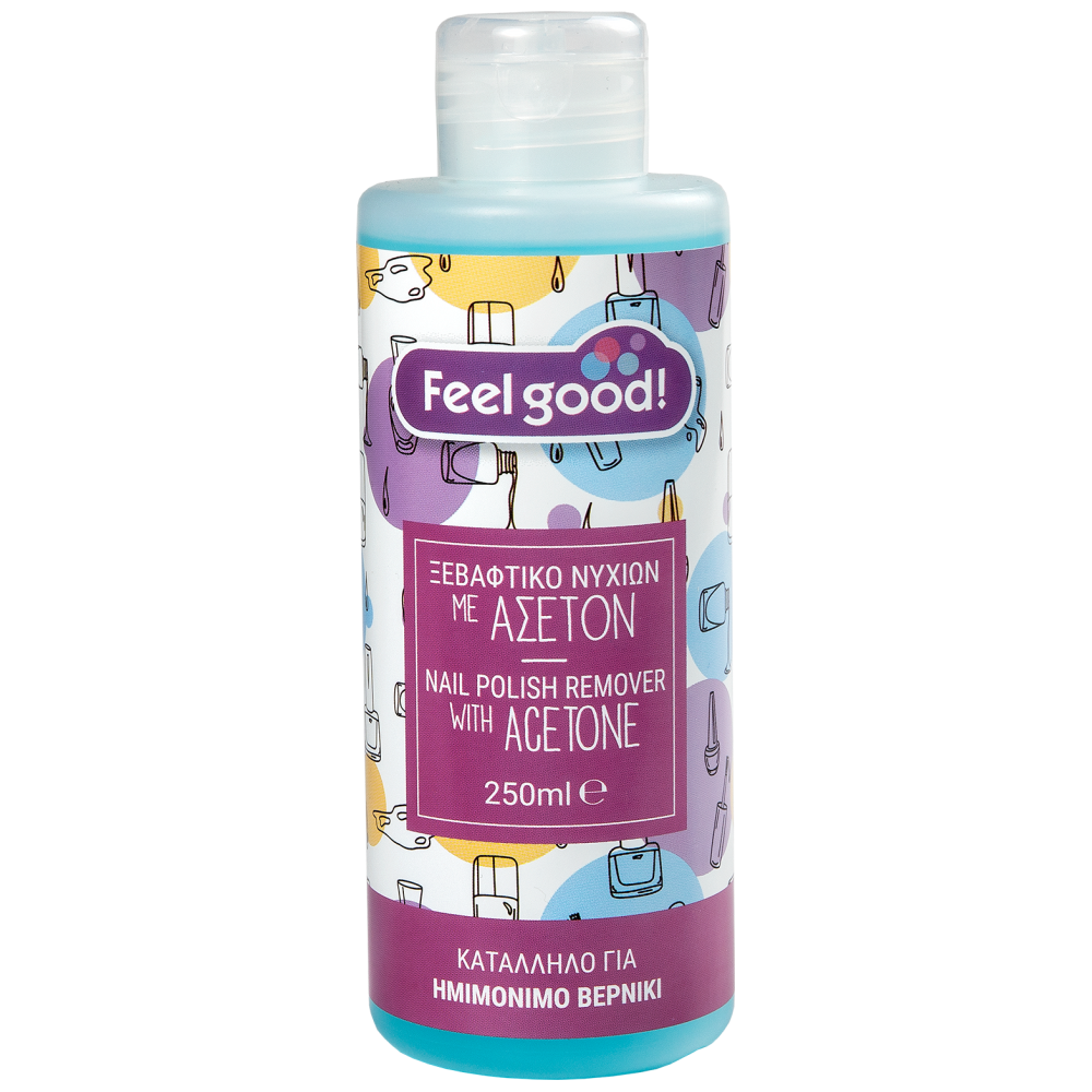 Feel Good! Ασετόν Για Ημιμόνιμο 250ml
