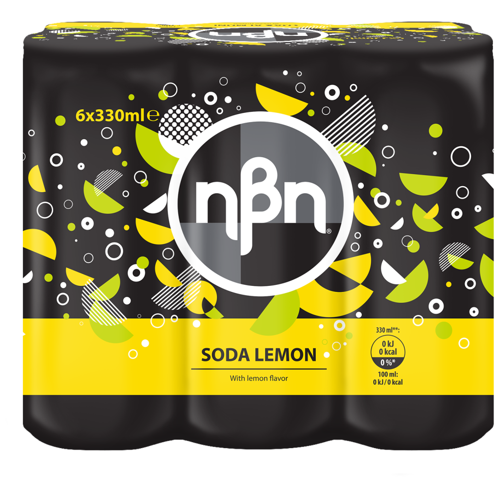 Ηβη Σόδα Λεμόνι 6x330ml