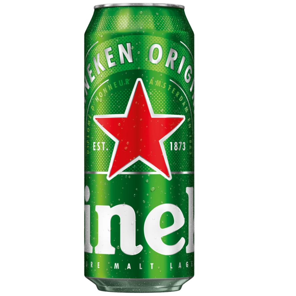 Heineken Μπίρα Lager Κουτί 500ml