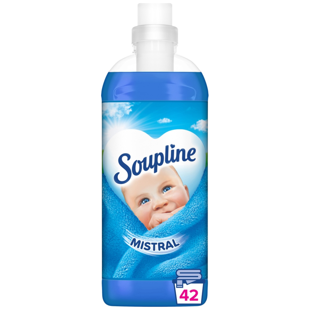 Soupline Μαλακτικό Συμπυκνωμένο Mistral 3D τεχνολογία αρώματος 42μεζ. 900ml