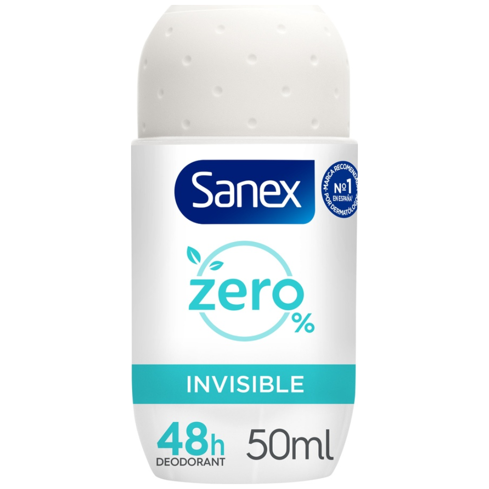 Sanex Zero% Invisible Αποσμητικό Roll-on 50ml