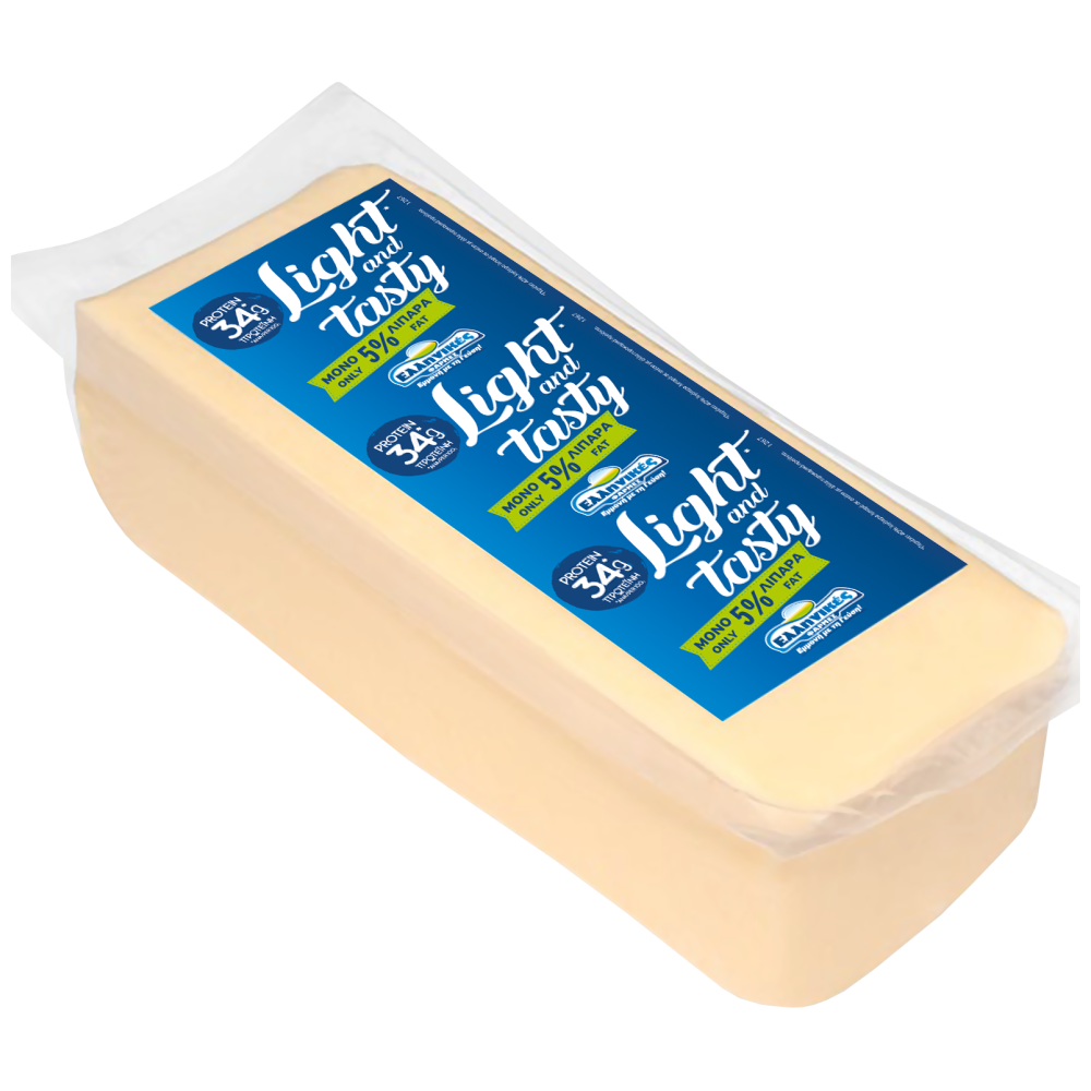 Ελληνικές Φάρμες Light & Tasty 5% Μπαστούνι Προέλευση ΕΕ Τιμή Κιλού