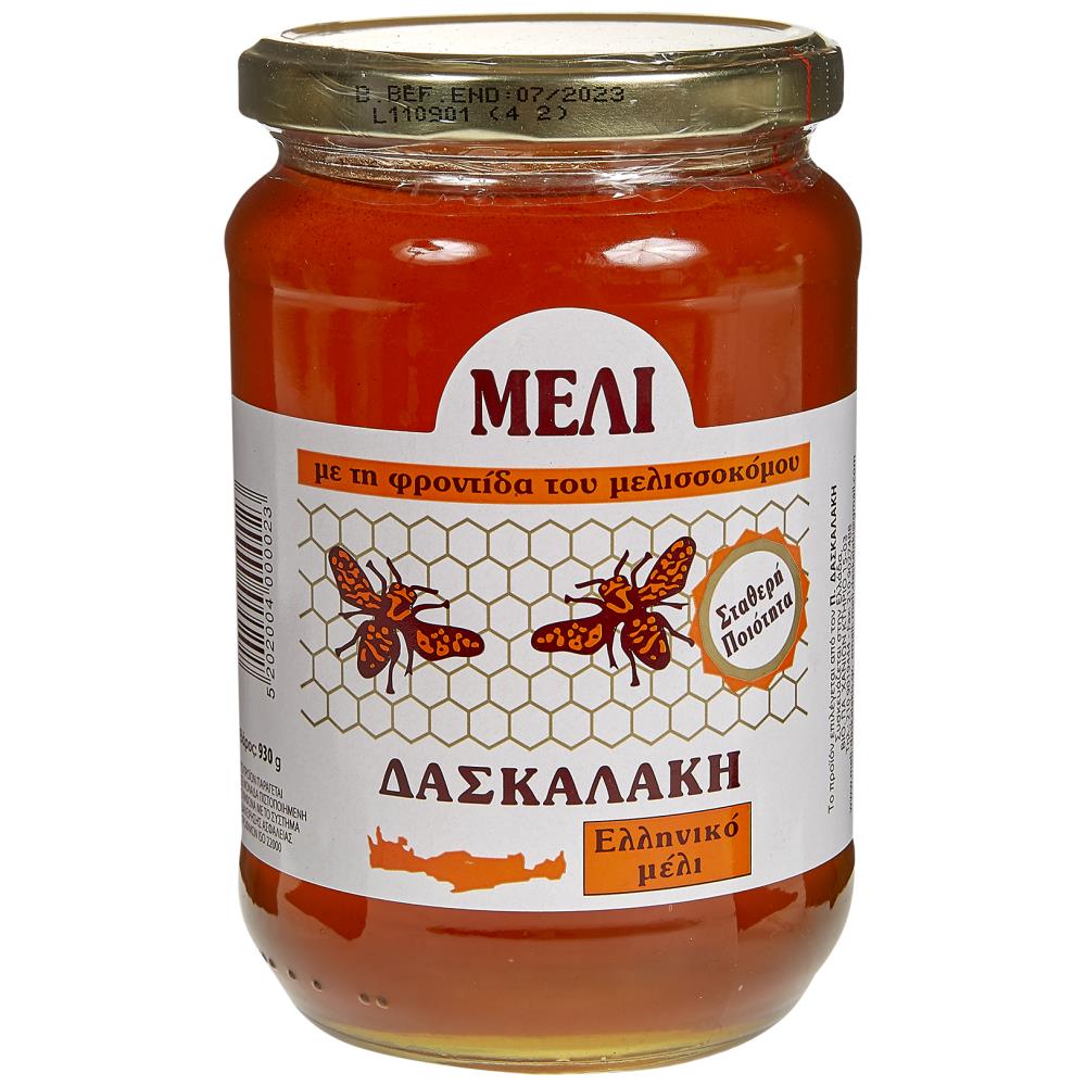 Δασκαλάκη Ελληνικό Μέλι Βάζο 930gr