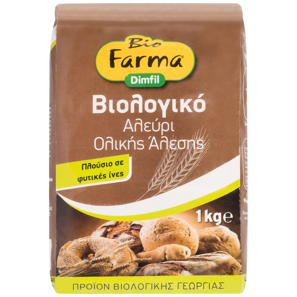 Bio Farma Αλεύρι Ολικής Βιολογικό 1kg