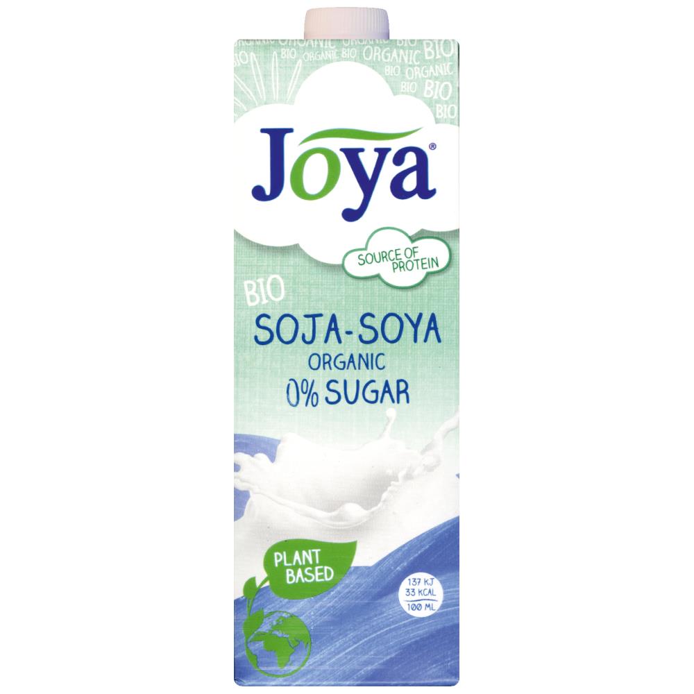 Joya Ρόφημα Σόγιας Χωρίς Ζάχαρη Bio 1lt