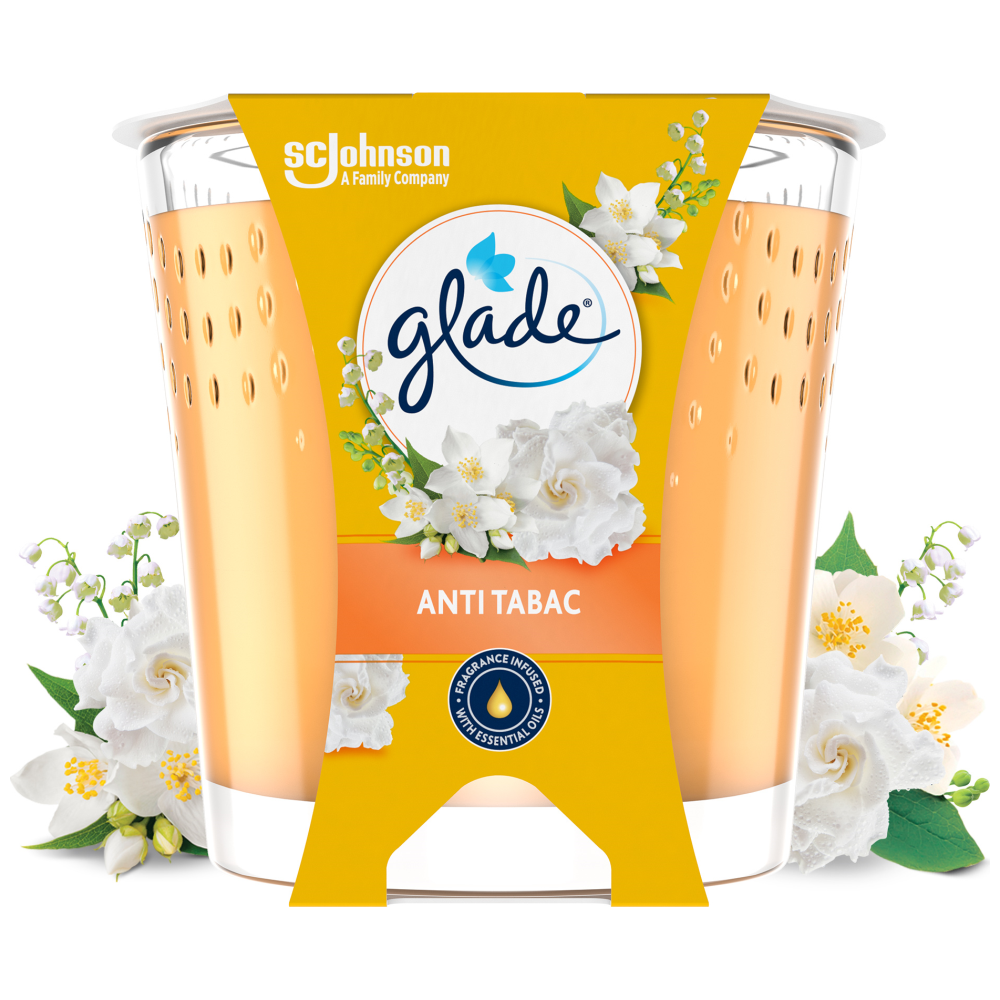 Glade Αρωματικό Κερί Anti-Tabac