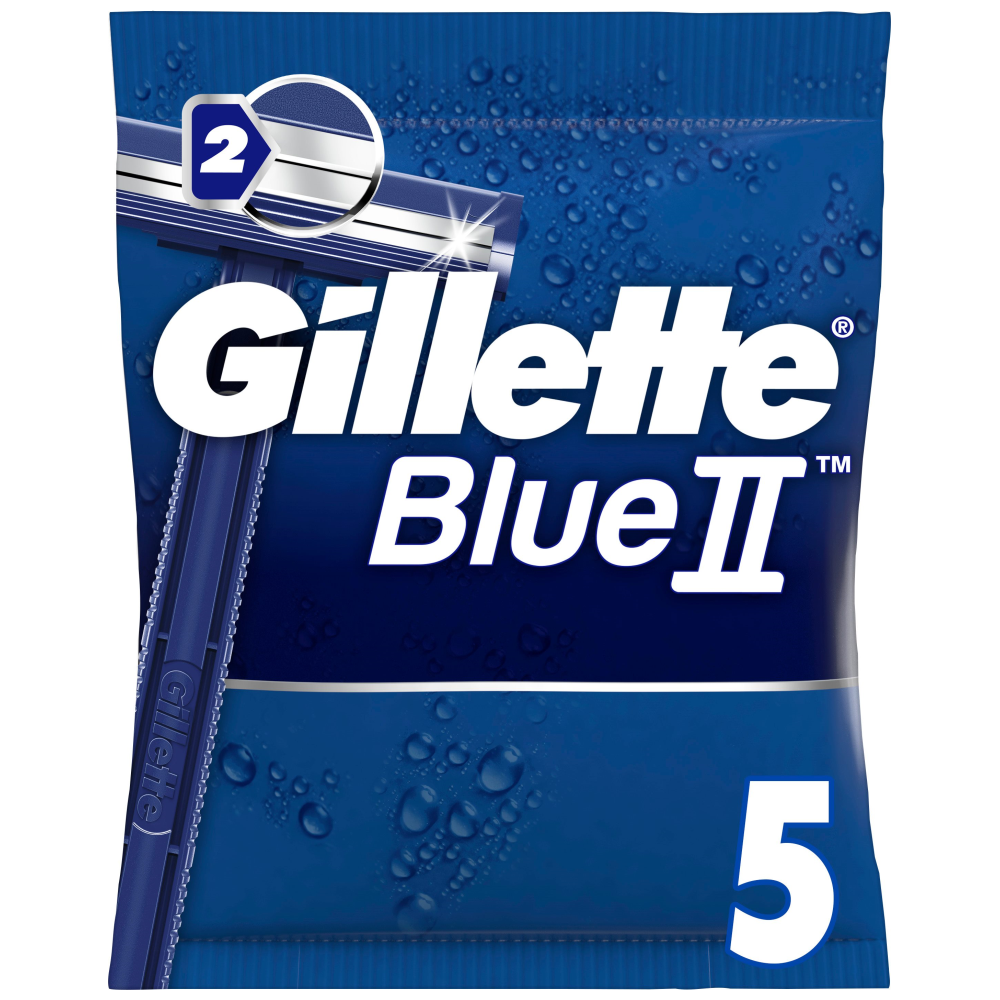 Gillette Blue II Fixed Ξυραφάκια Μιας Χρήσης 5τεμ