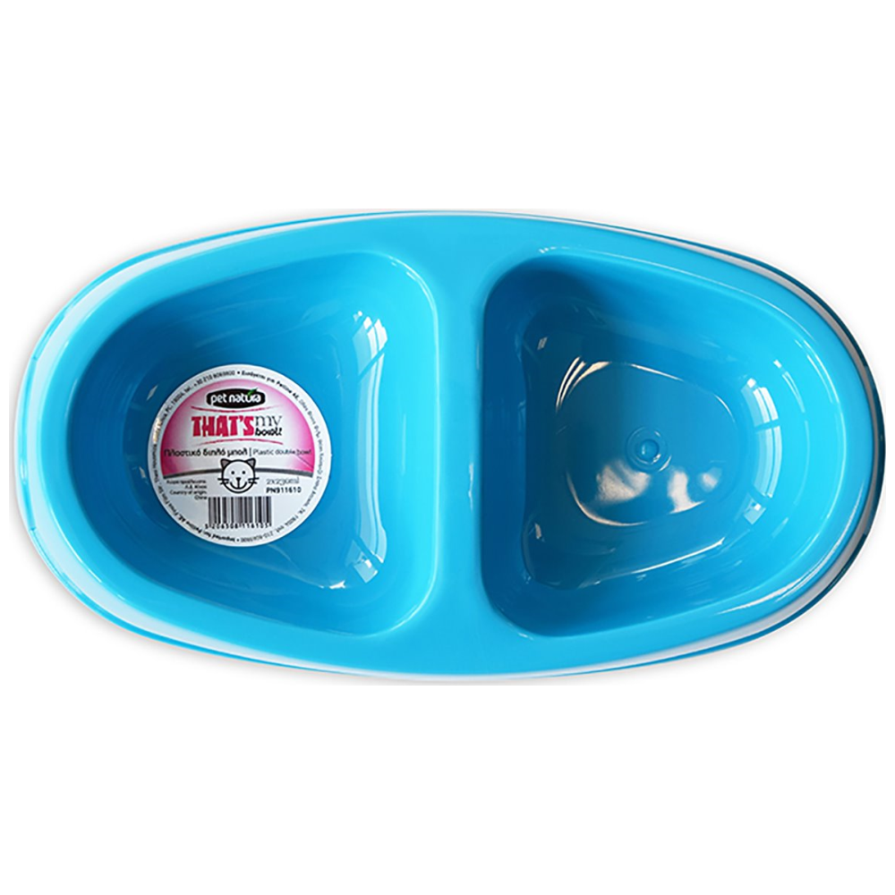 Pet Natura Πιάτο Πλαστικό Διπλό 2x230ml