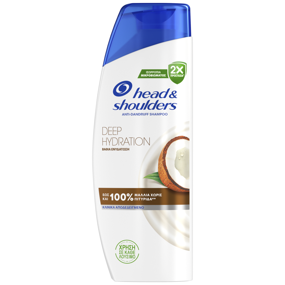Head & Shoulders Σαμπουάν Coconut Βαθιά Ενυδάτωση 330ml