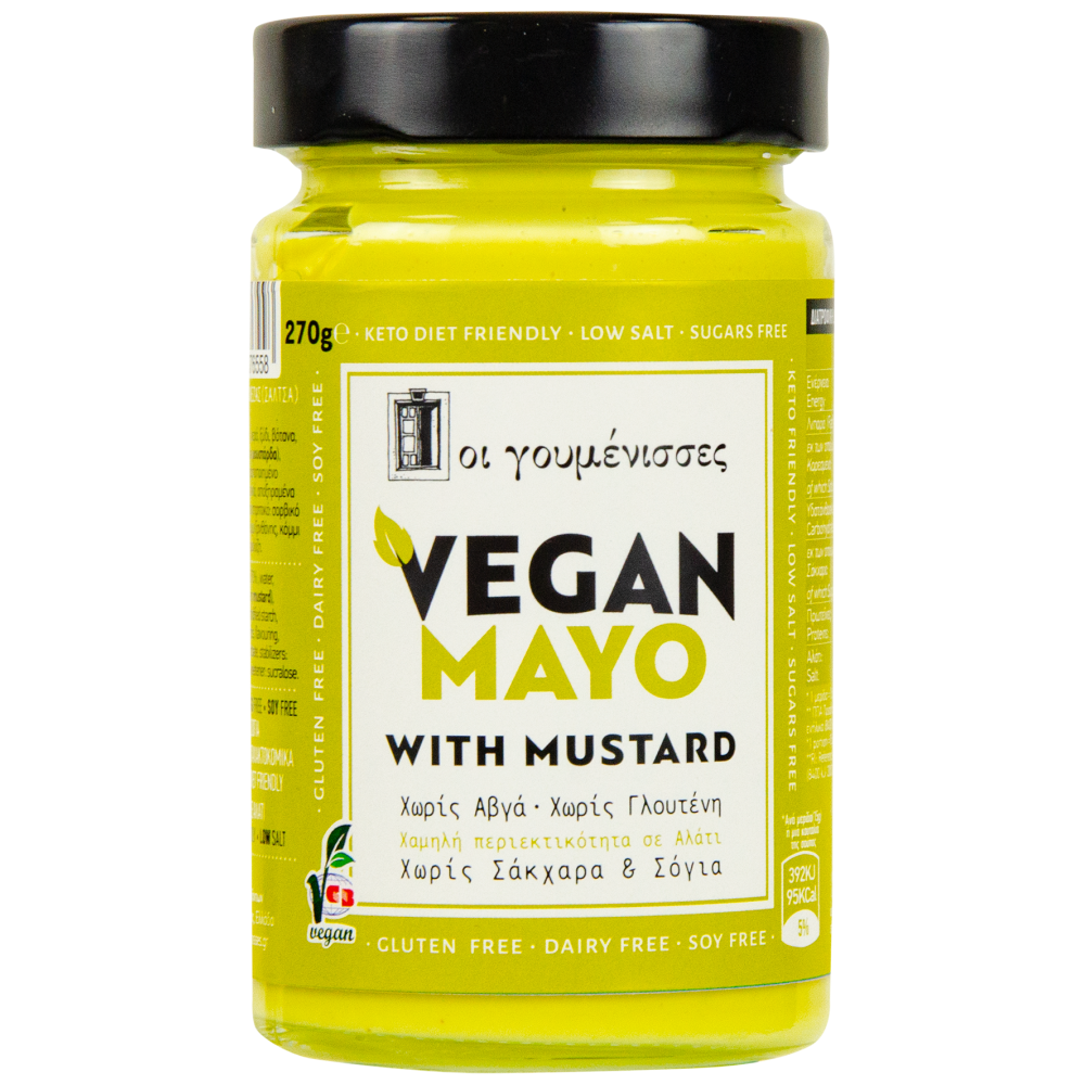 Οι Γουμένισσες Μουσταρδομαγιονέζα Vegan 270gr