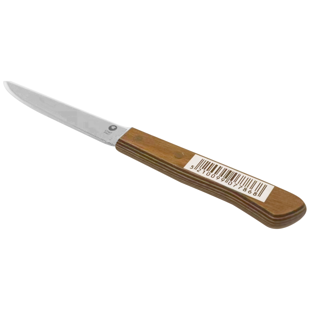 Chef Pro Μαχαίρι Ξεφλουδίσματος Με Ξύλινη Λαβή 9cm