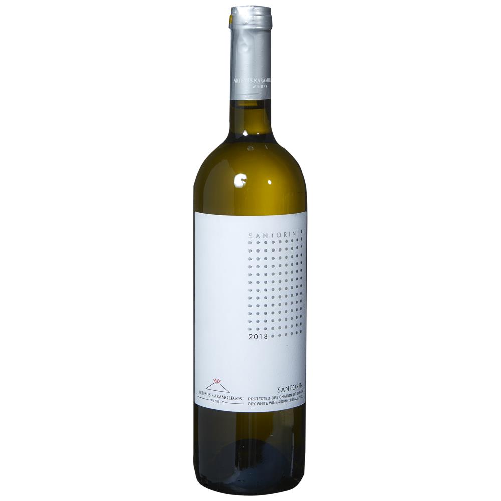 Καραμολέγκος Σαντορίνη Λευκός Οίνος 750ml