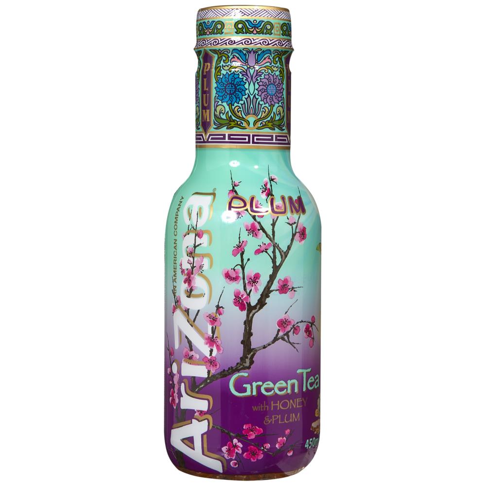 Arizona Green Tea Honey & Plum 450ml