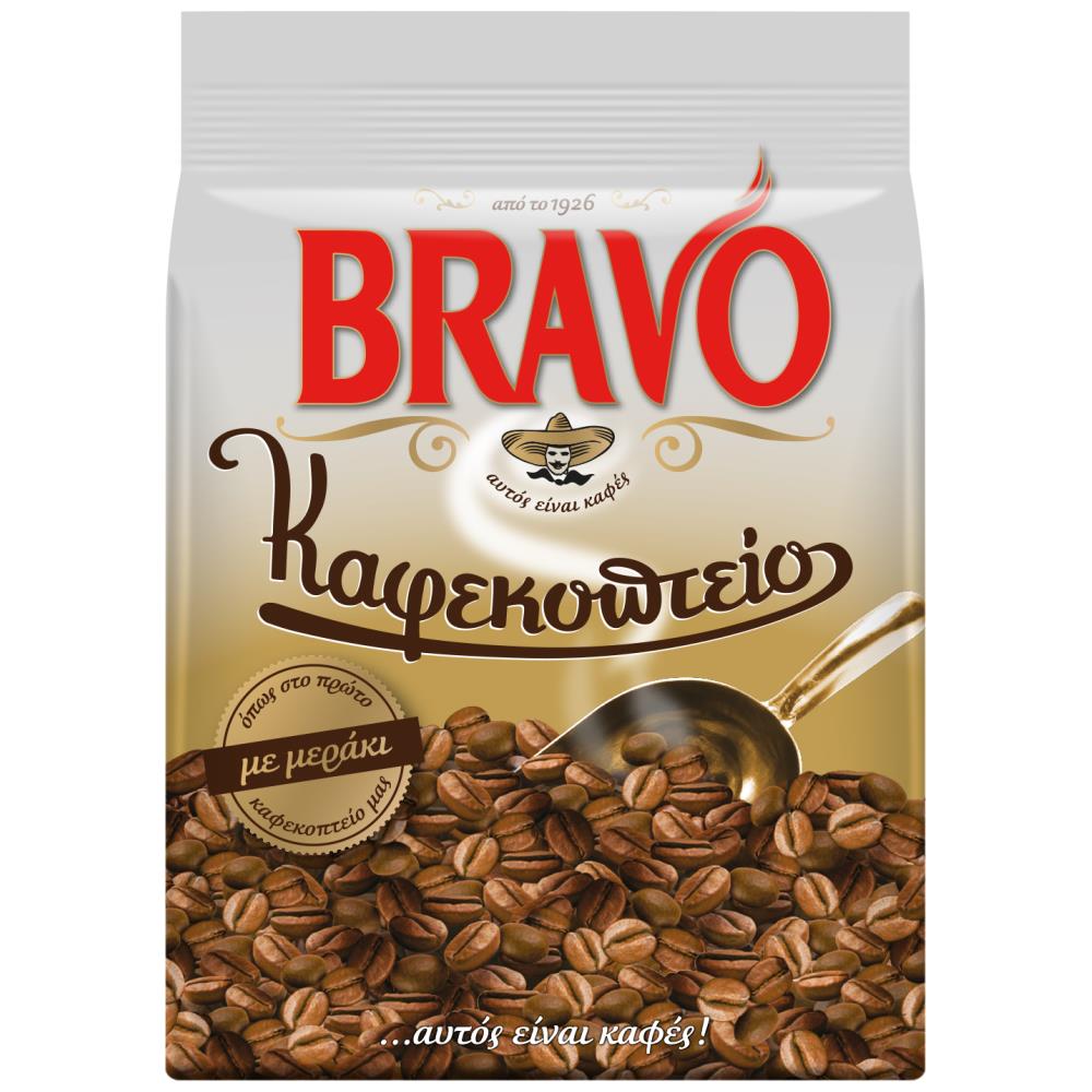 Bravo Ελληνικός Καφές Καφεκοπτείο 157gr