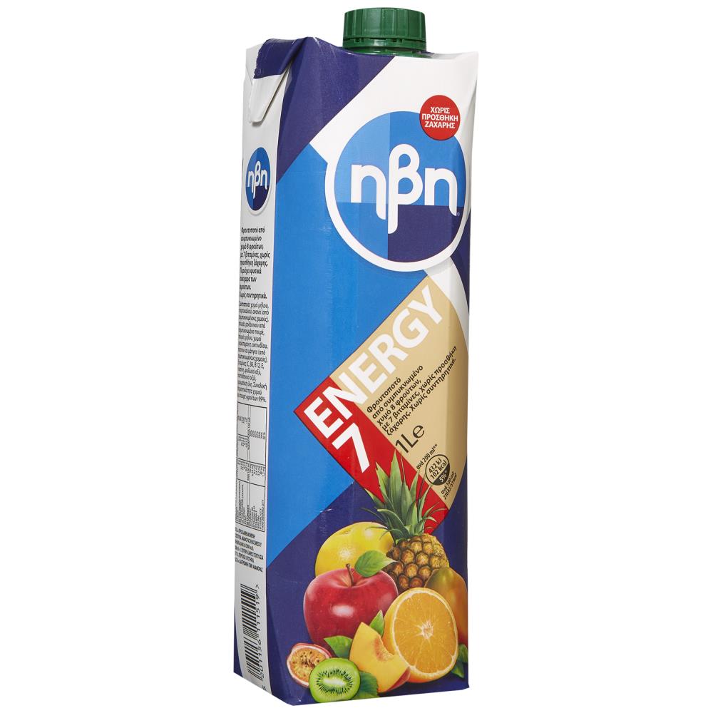 Ηβη Energy 7 Φρουτοποτό 1lt
