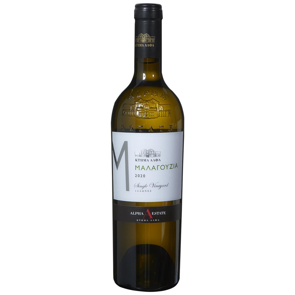 Κτήμα Άλφα Μαλαγουζιά Λευκός Οίνος 750ml