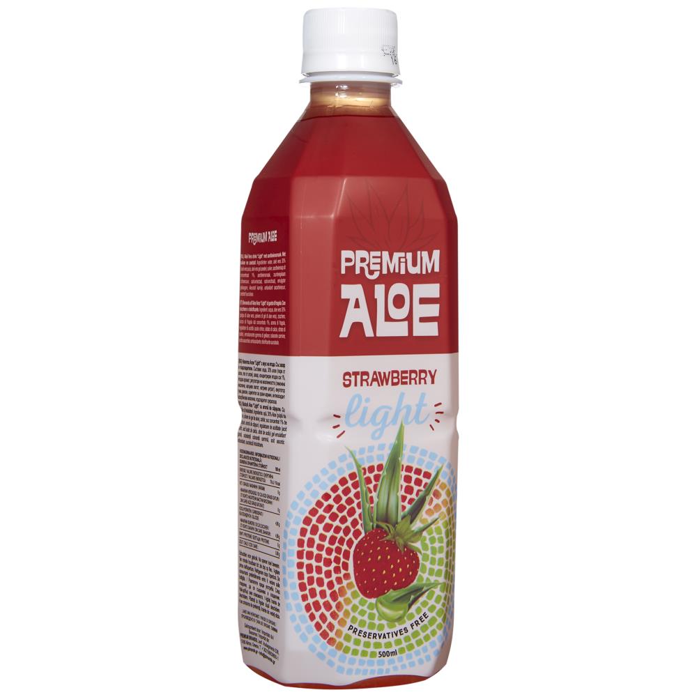 Aloe Vera Φράουλα Light 500ml