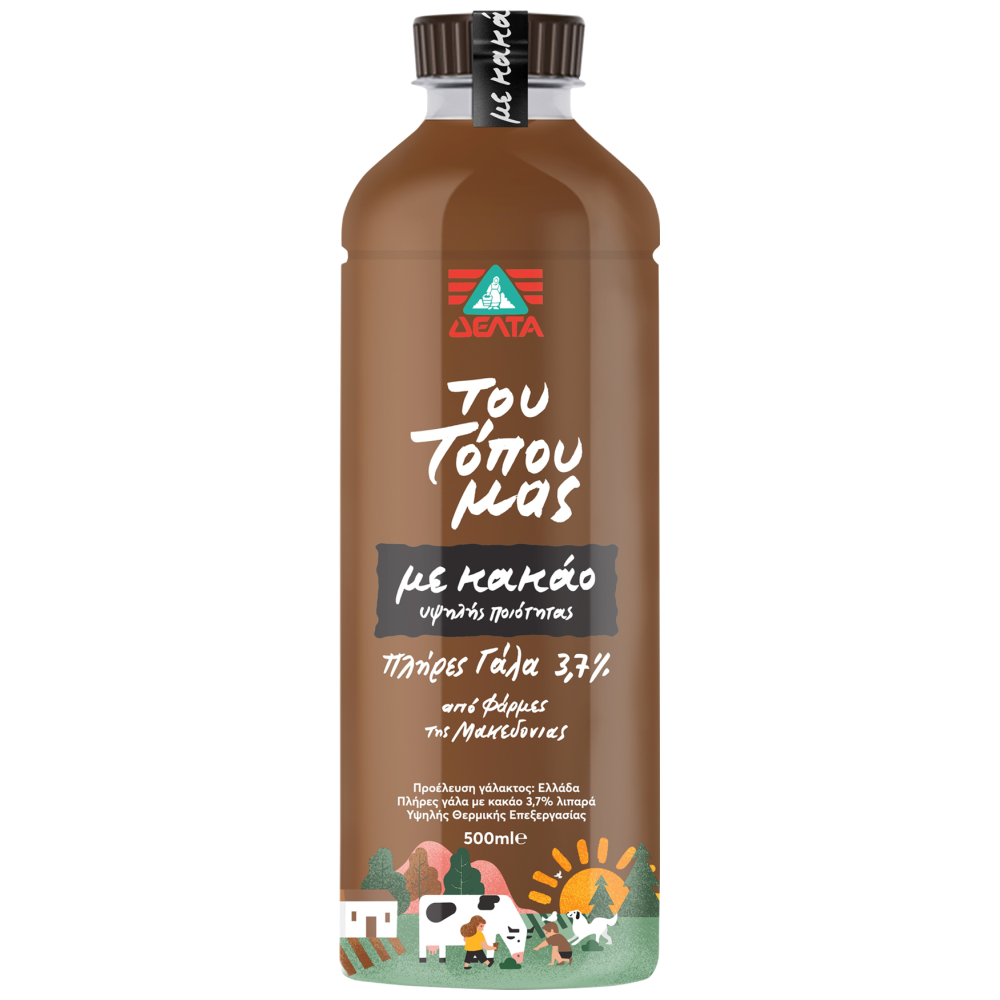 ΔΕΛΤΑ Του Τόπου Μας Με Κακάο 500ml