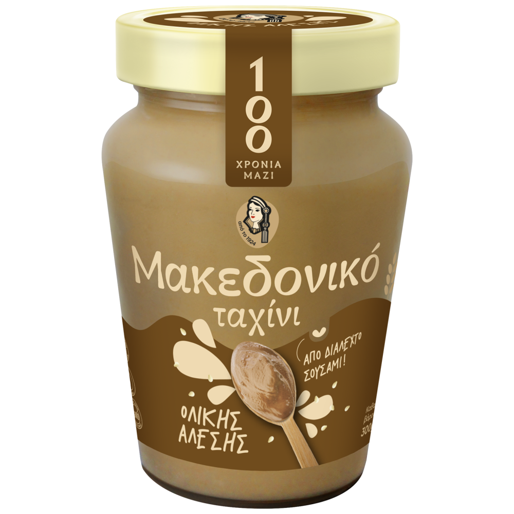 Μακεδονικό Ταχίνι Ολικής Άλεσης 300gr