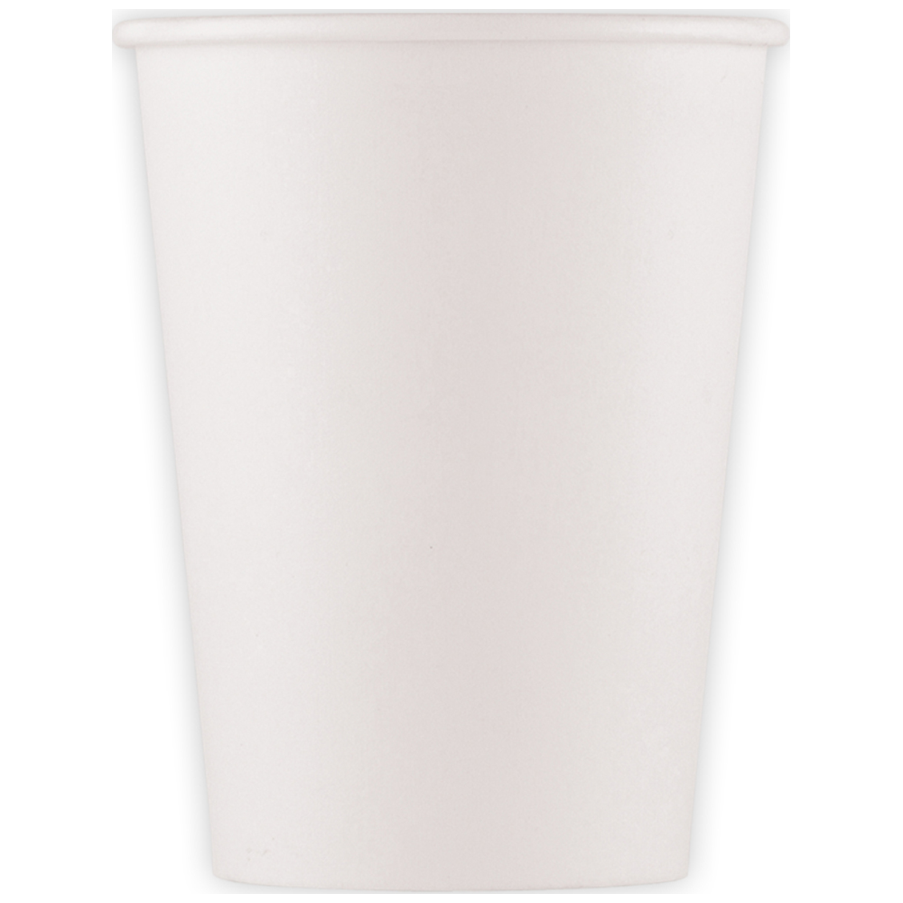 Χάρτινα Βιοδιασπώμενα Ποτήρια Λευκά 200ml 10τεμ
