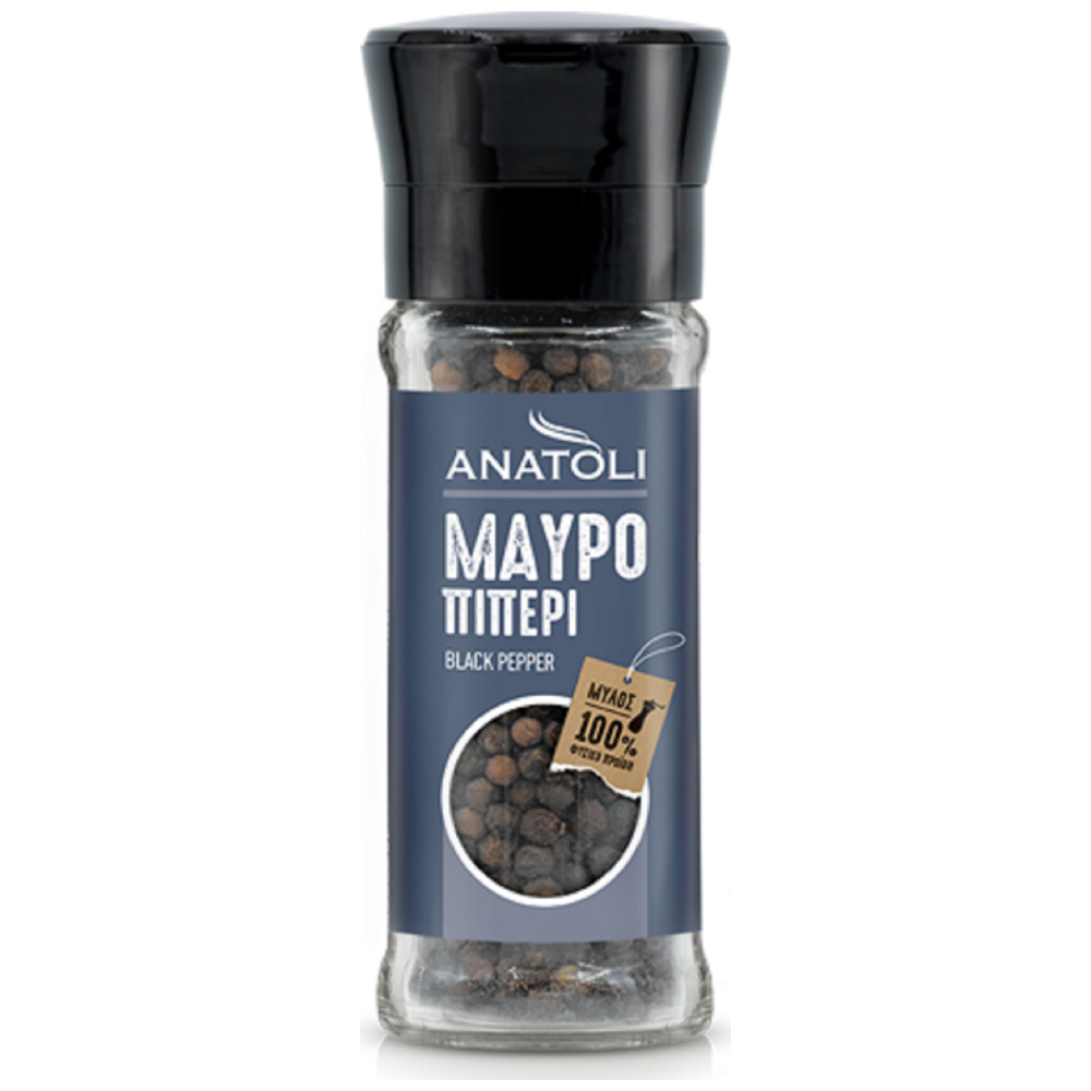 ΑΝΑΤΟΛΗ Μύλος Μαύρο Πιπέρι 45gr