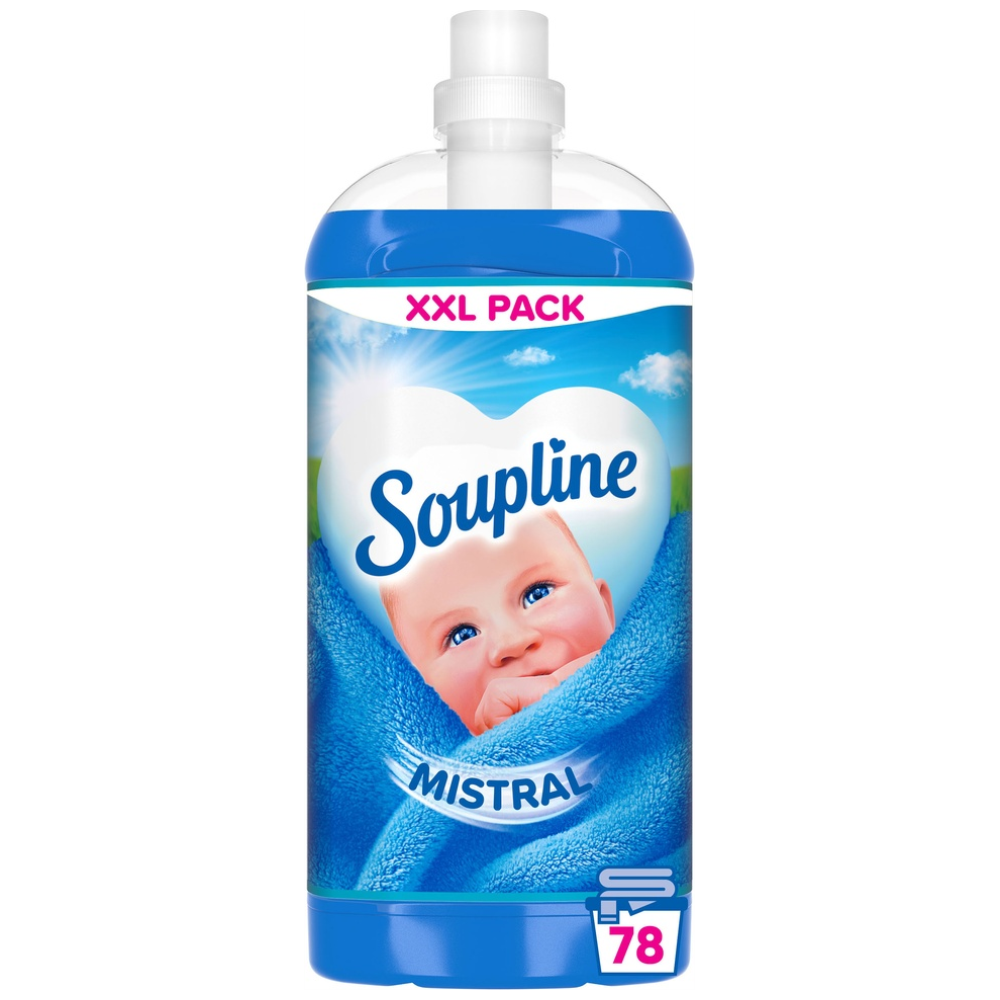 Soupline Μαλακτικό Συμπυκνωμένο Mistral 78μεζ. 1,638lt