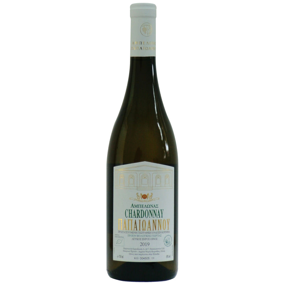 Κτήμα Παπαϊωάννου Chardonnay Λεύκος Οίνος 750ml