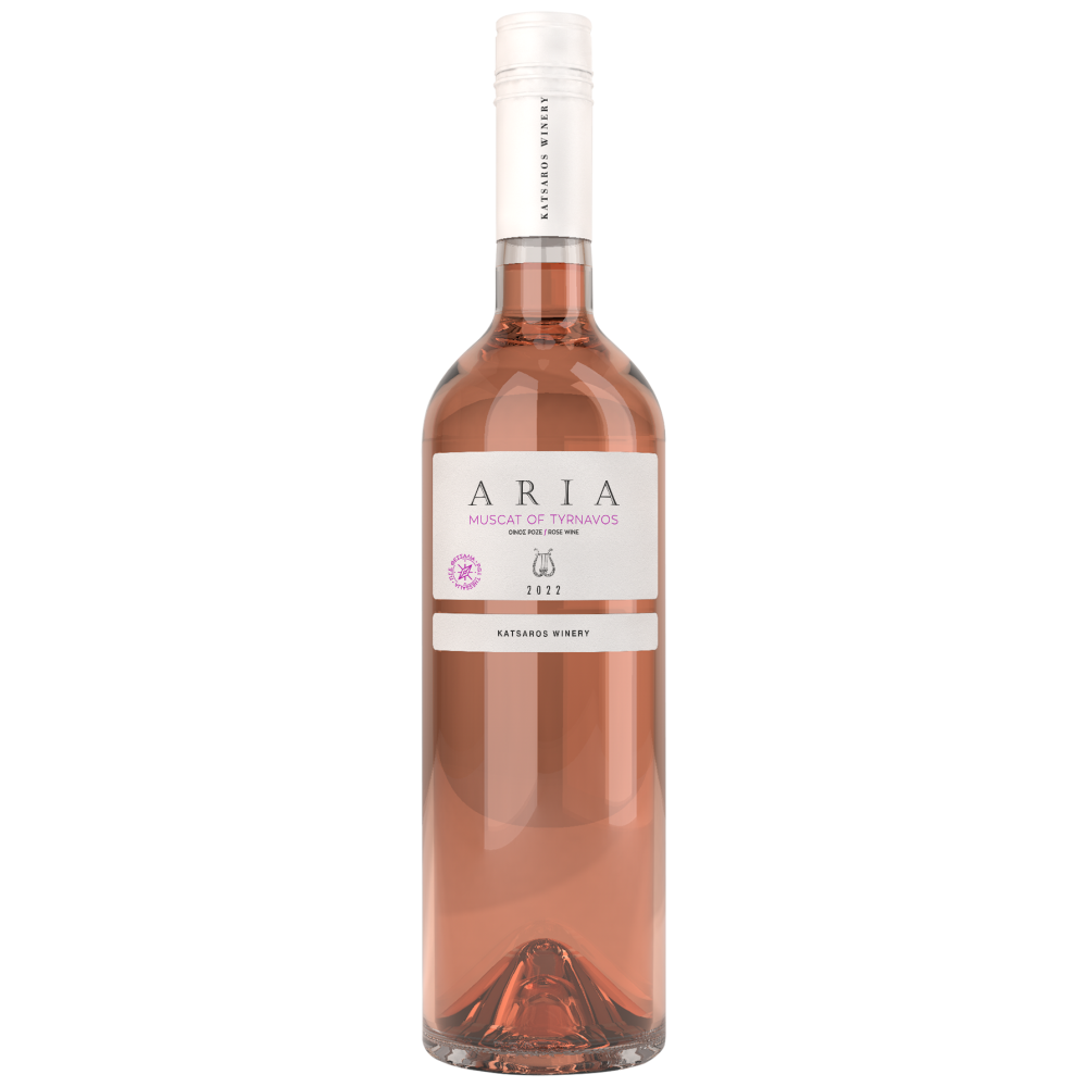 Aria Μοσχάτο Τυρνάβου Ροζέ Οίνος 750ml