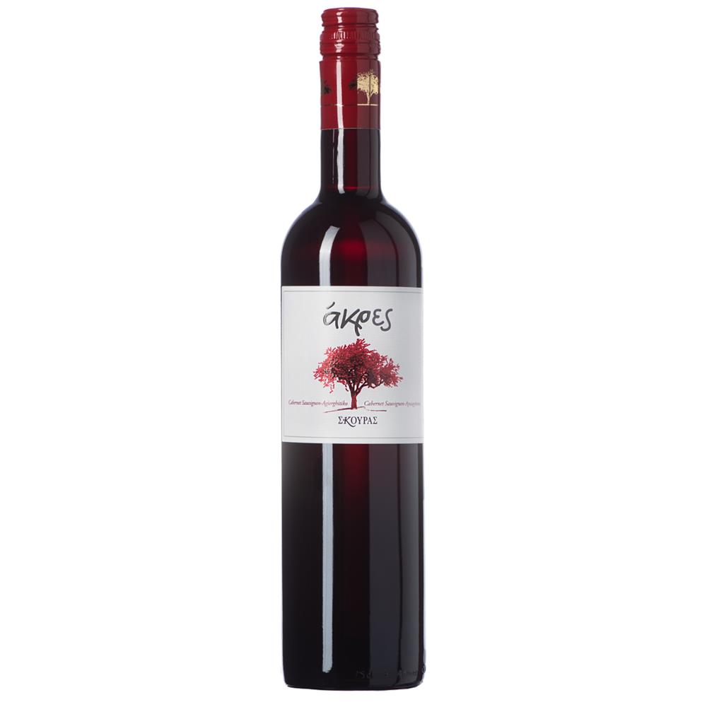 Σκούρας Άκρες Ερυθρός Οίνος 750ml