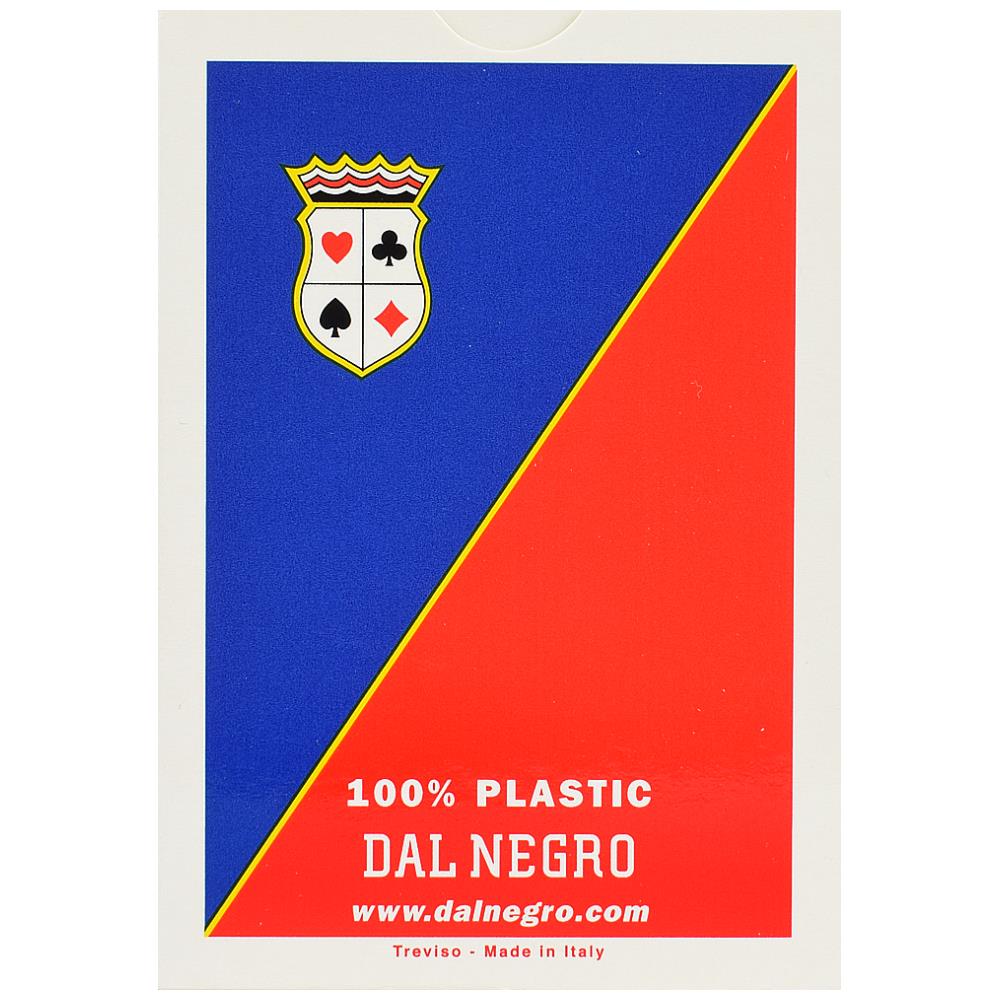 Dal Negro Τράπουλα Πλαστική Μπλε Ruote