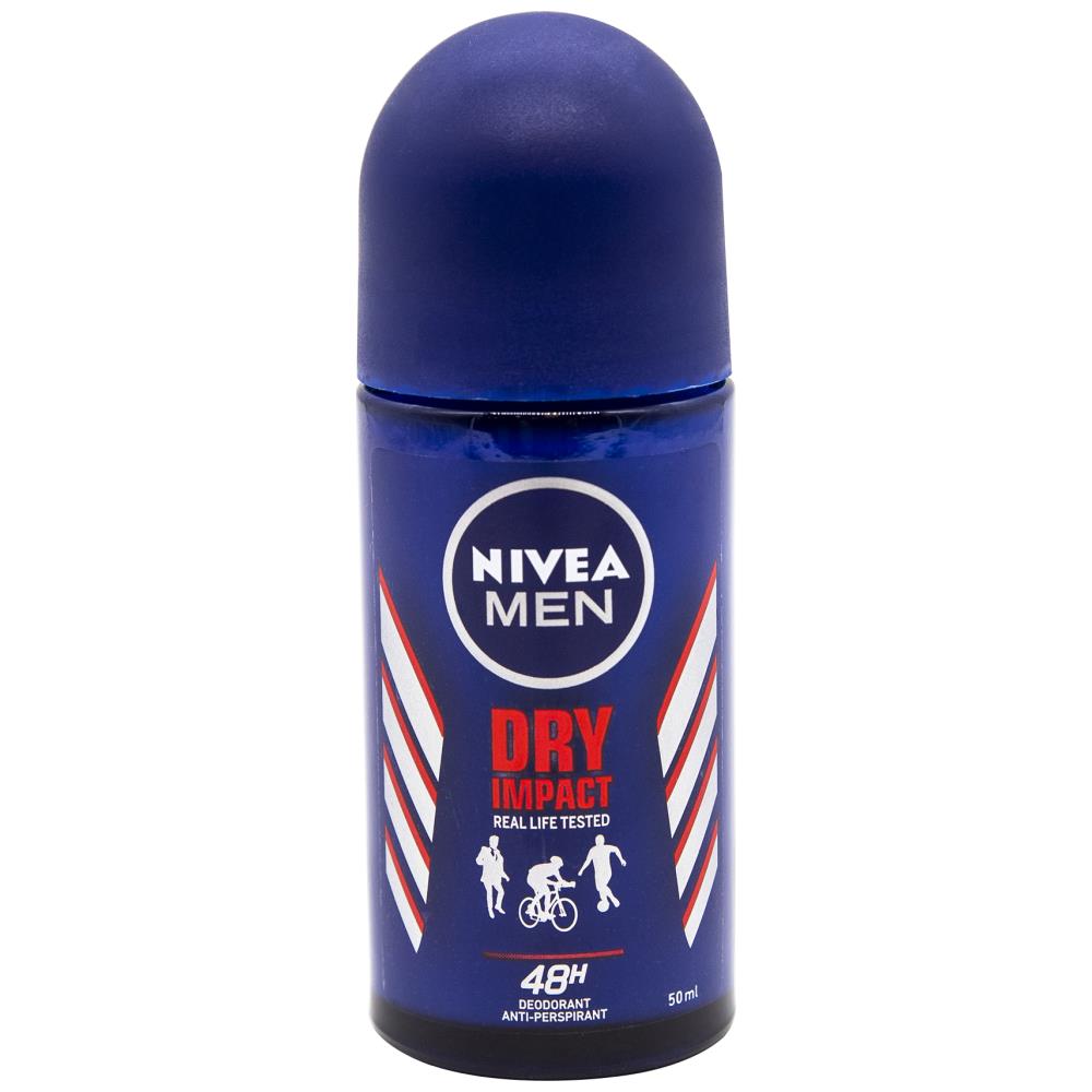 Nivea Men Dry Impact Αποσμητικό Roll On 50ml