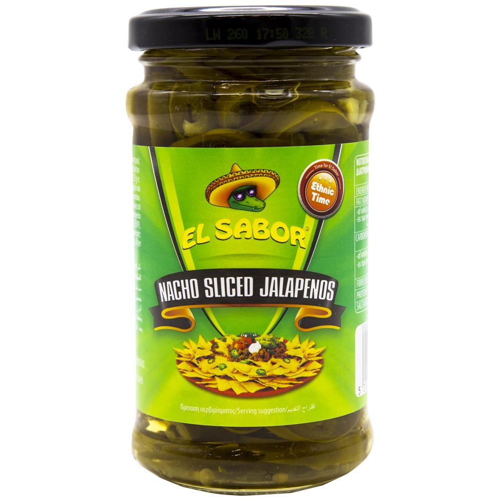 El Sabor Jalapenos 220gr
