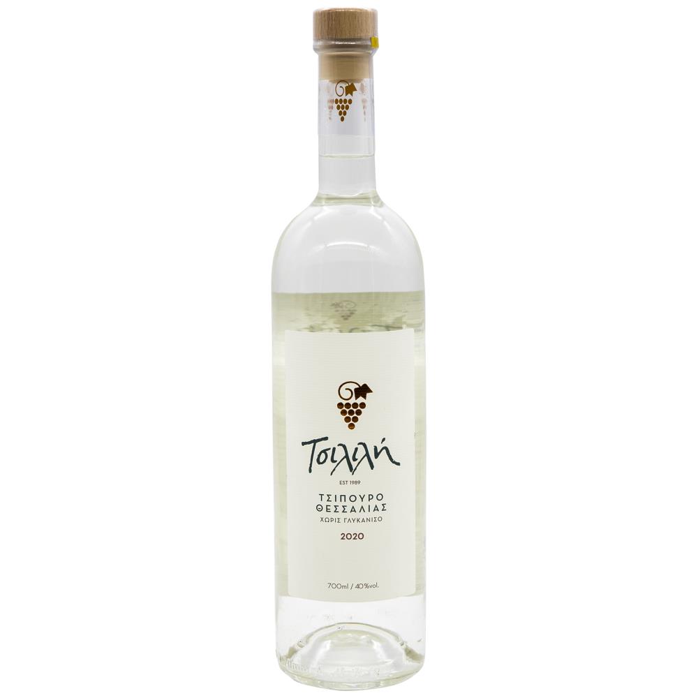 Τσιλιλή Τσίπουρο Χωρίς Γλυκάνισο 40% 700ml