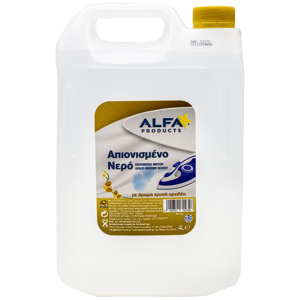 Alfa Απιονισμένο Νερό Ορχιδέα 4lt