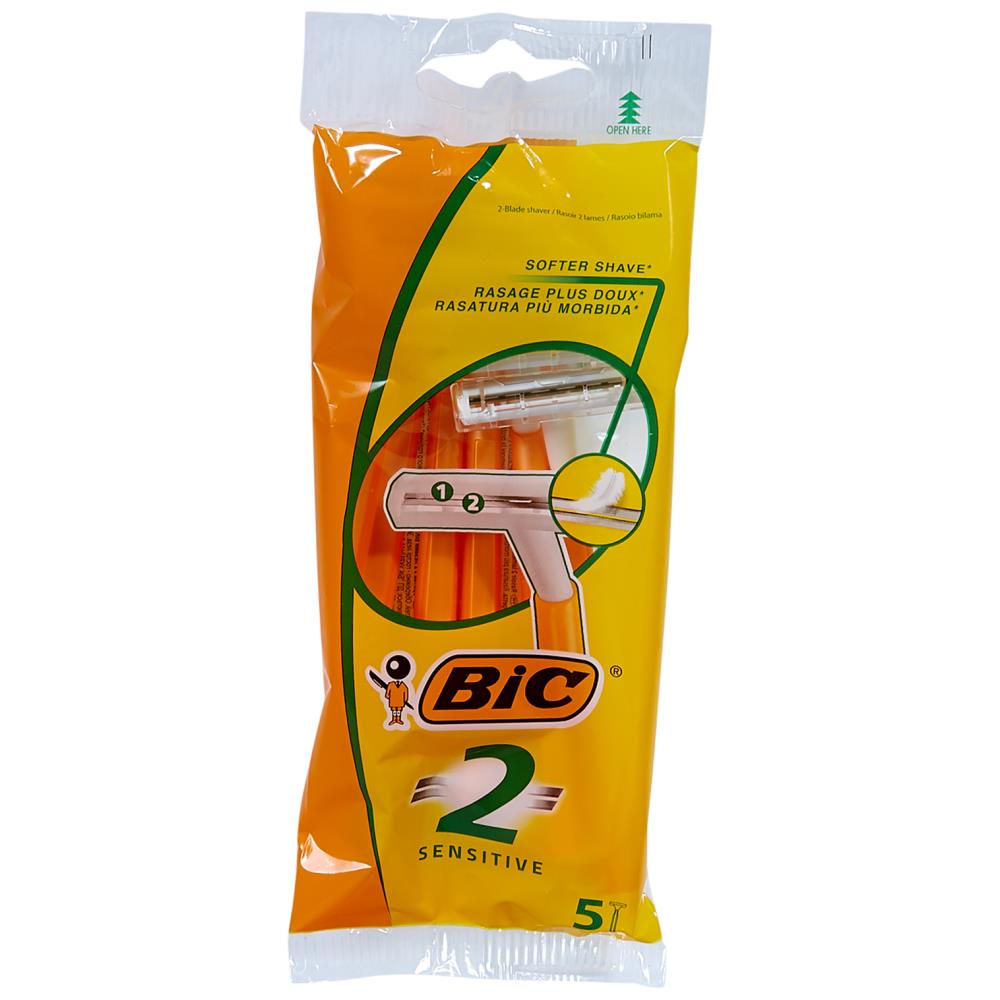 BIC 2 Sensitive Ξυριστικές Μηχανές 5τεμ