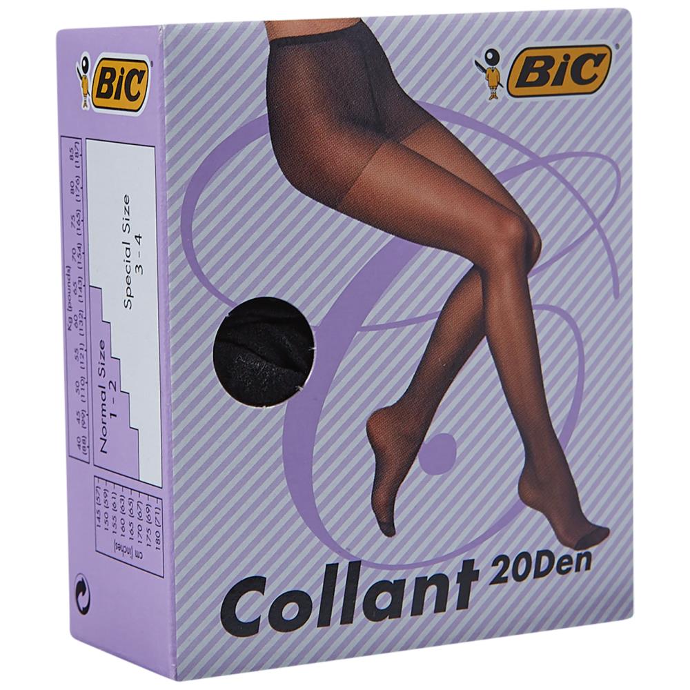 BIC Καλσόν Μη Ελαστικό Μαύρο 20D