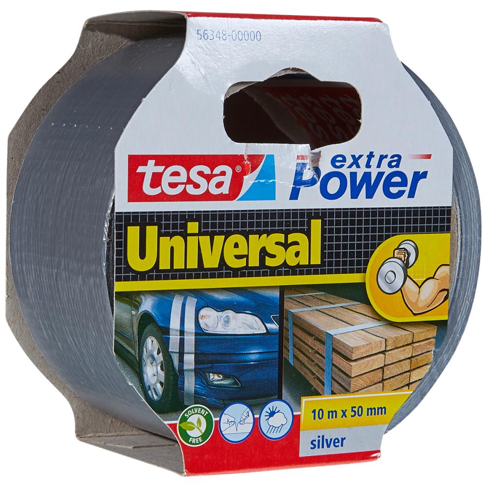 Tesa Ταινία Υφασμάτινη 50mm x 10mm Γκρί