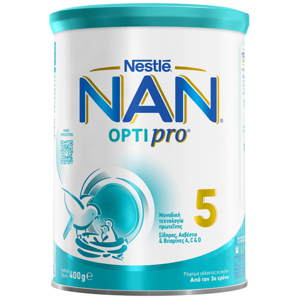 Nestle Βρεφικό Γάλα Σκόνη Nan Optipro 5 400gr