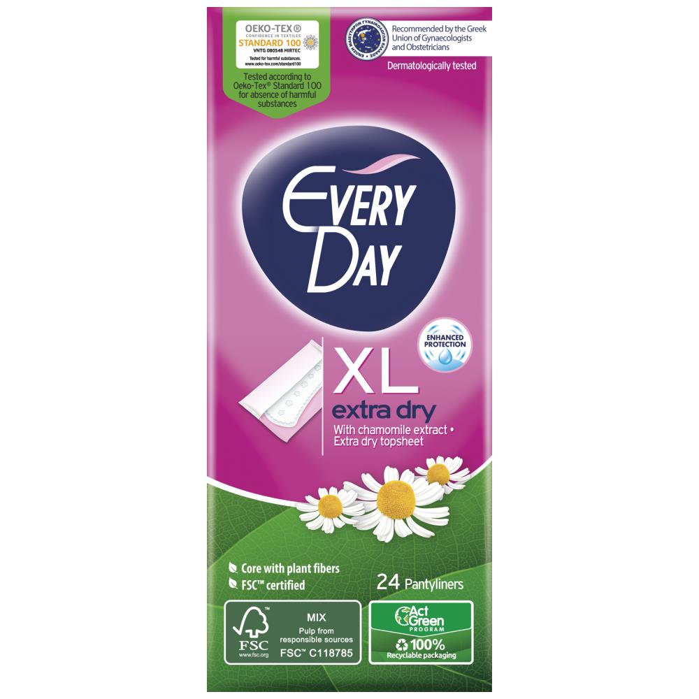 EveryDay Σερβιετάκια Extra Dry Extra Long 24τεμ