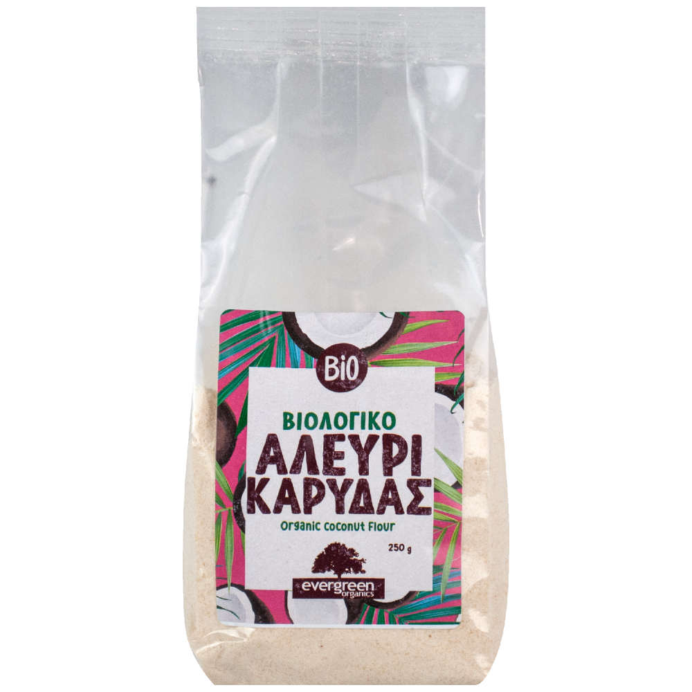 Evergreen Αλεύρι Καρύδας Bio 250gr