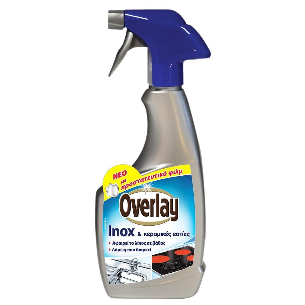 Overlay Inox Κεραμικές Εστίες Spray 500ml