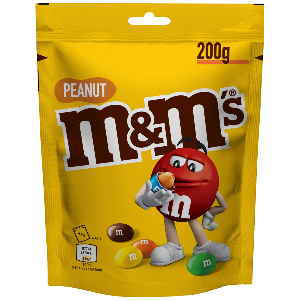 M&M's Peanut Pouch 200gr