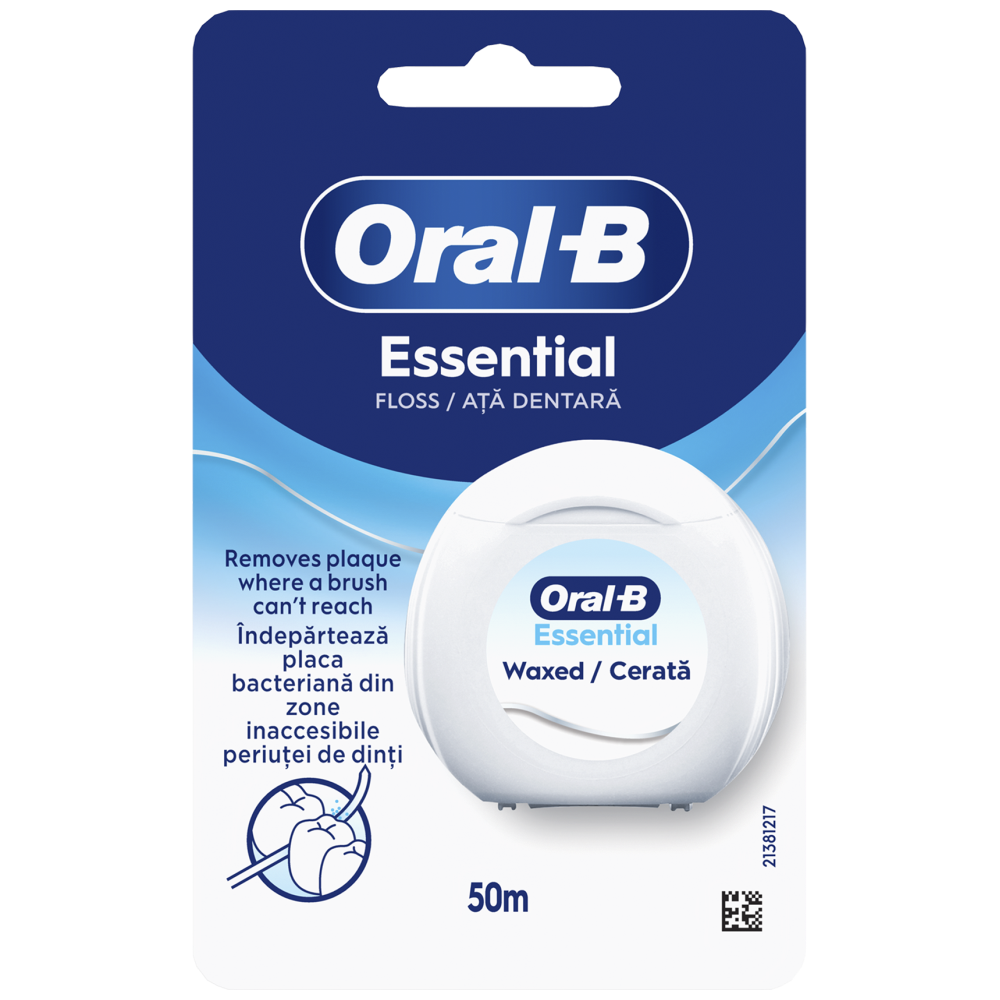 Oral-B Οδοντικό Νήμα Κηρωμένο Χωρίς Γεύση 50ml