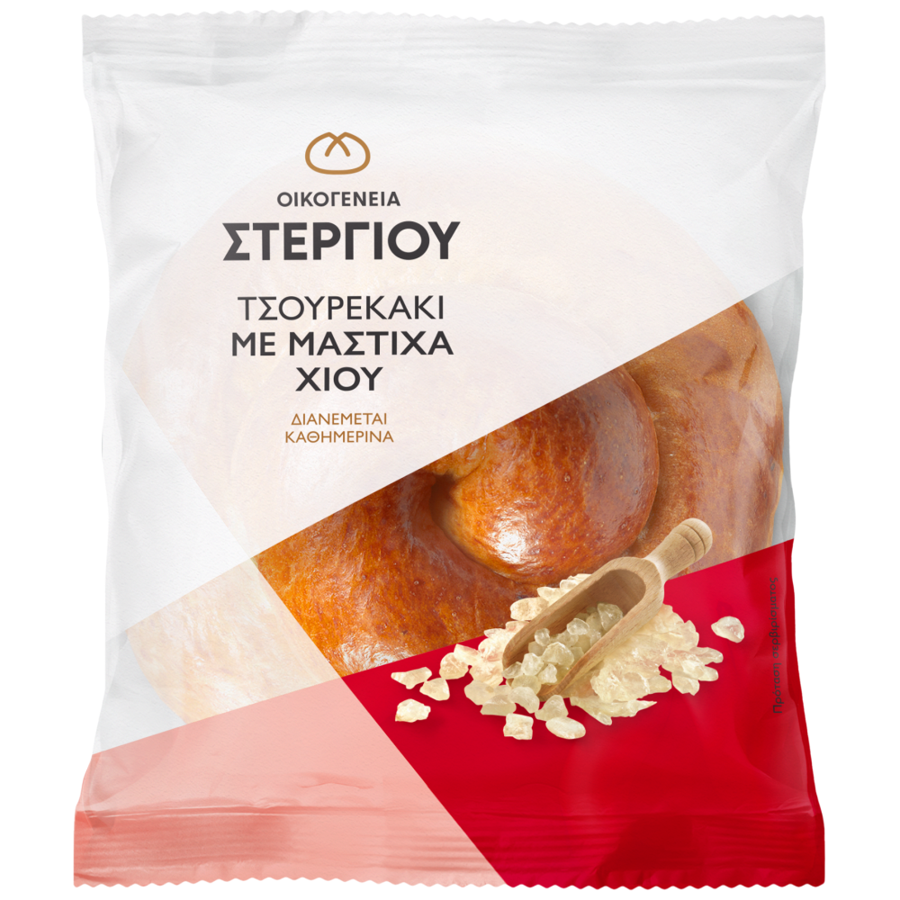 Οικογένεια Στεργίου Τσουρέκι Μαστίχα Χίου 90gr